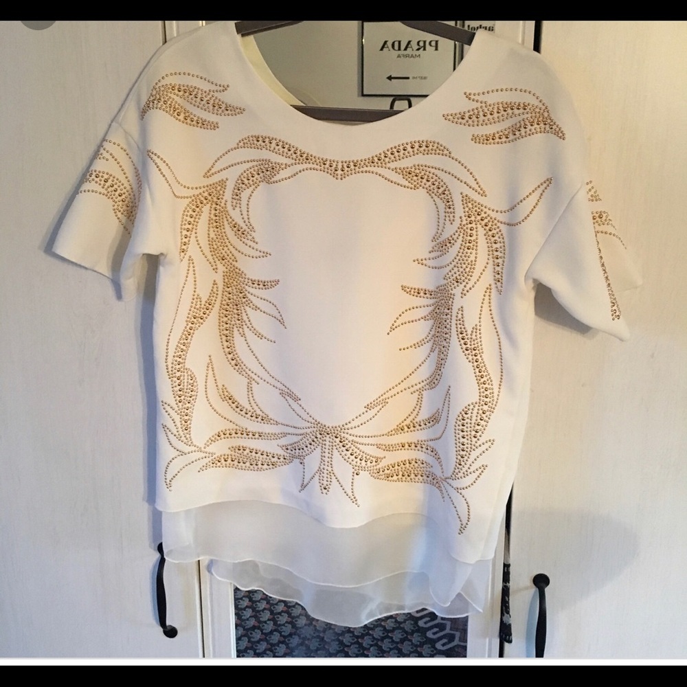 Zara White Top NWT